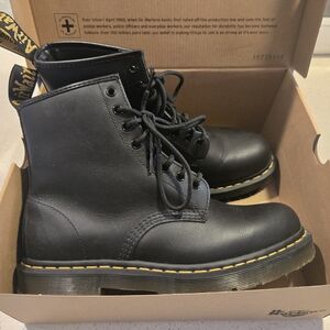 Dr. Martens Black Lace-Up Boots 11W/10M